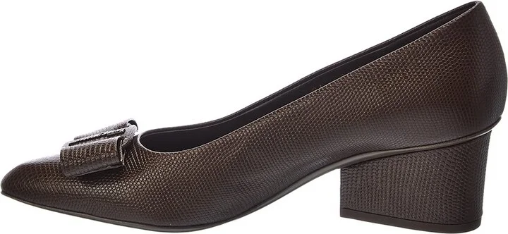 Ferragamo Viva Leather Pump - Image 2