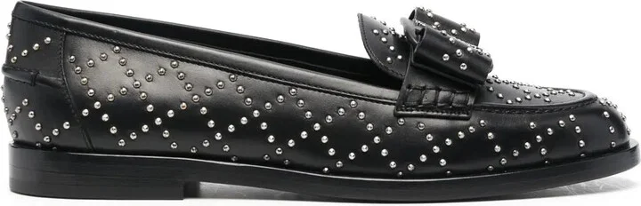 Ferragamo Viva Studded Loafers