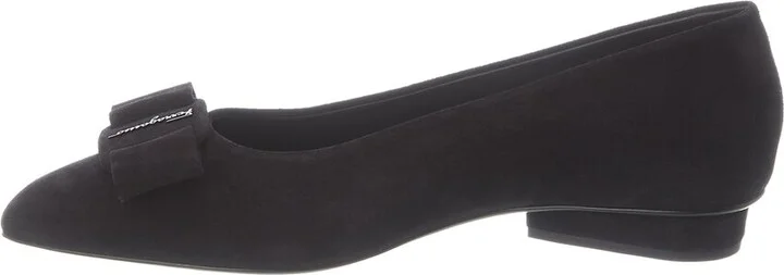 Ferragamo Viva Suede Flat - Image 2