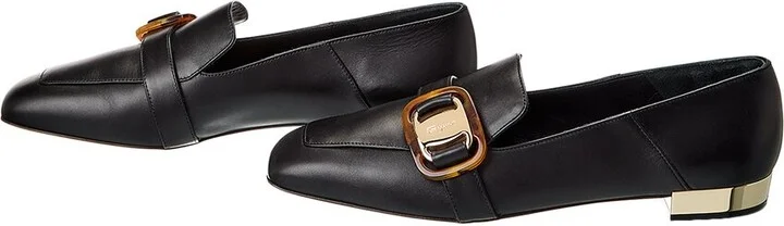 Ferragamo Wang Leather Loafer (Authentic Pre-Loved) - Image 2