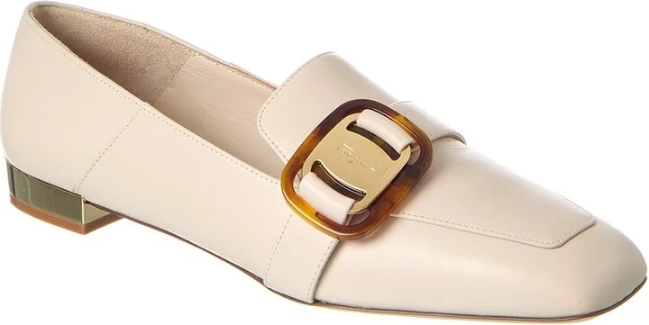 Ferragamo Wang Leather Loafer