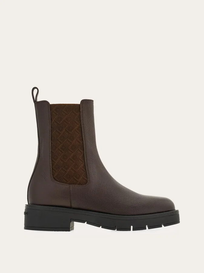 Ferragamo Women Chelsea boot Brown