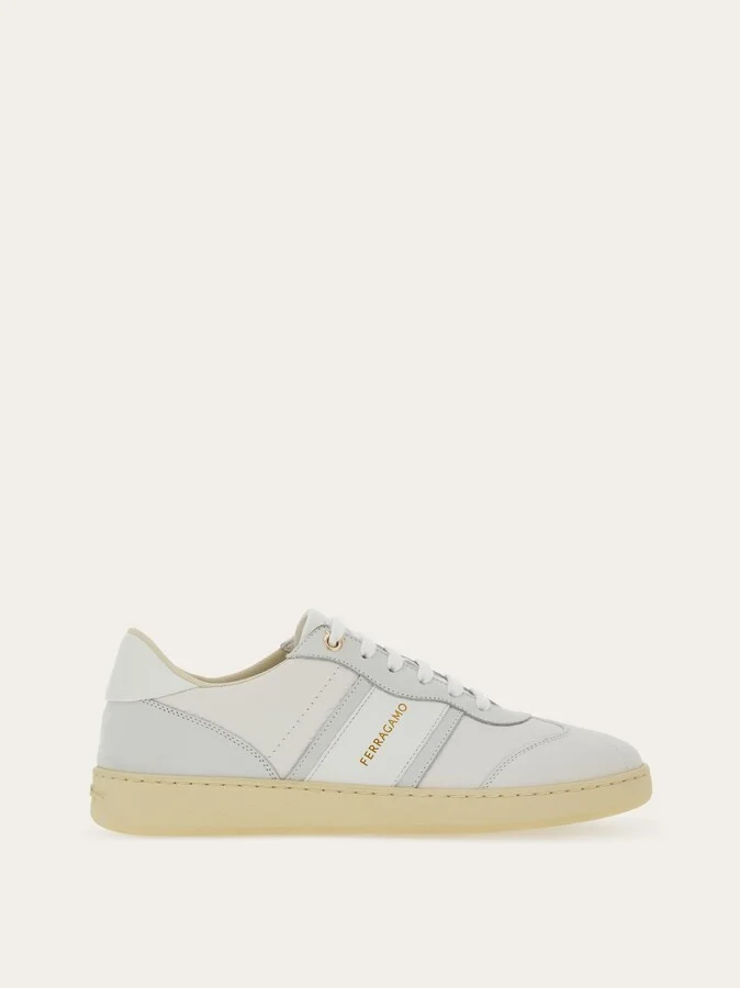 Ferragamo Women Low-top sneaker with logo White