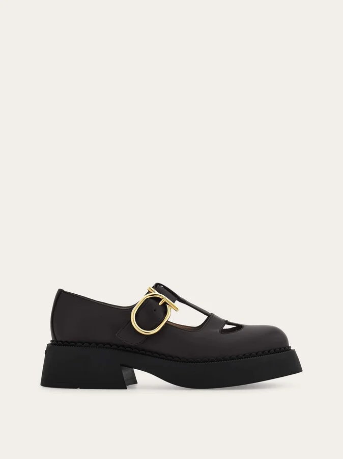 Ferragamo Women Mary Jane loafer Black