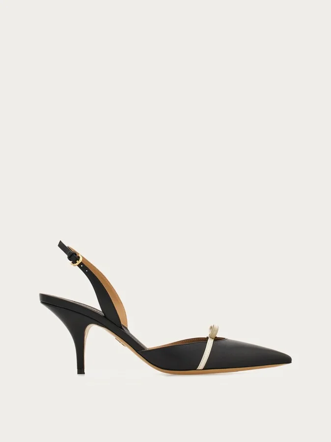 Ferragamo Women Mini bow slingback Black