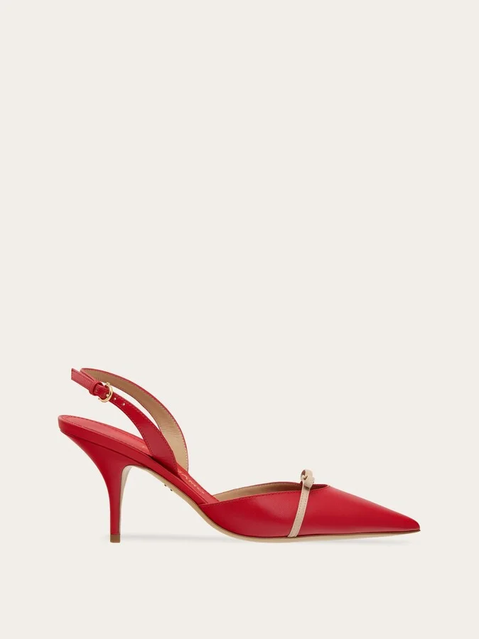 Ferragamo Women Mini bow slingback Red