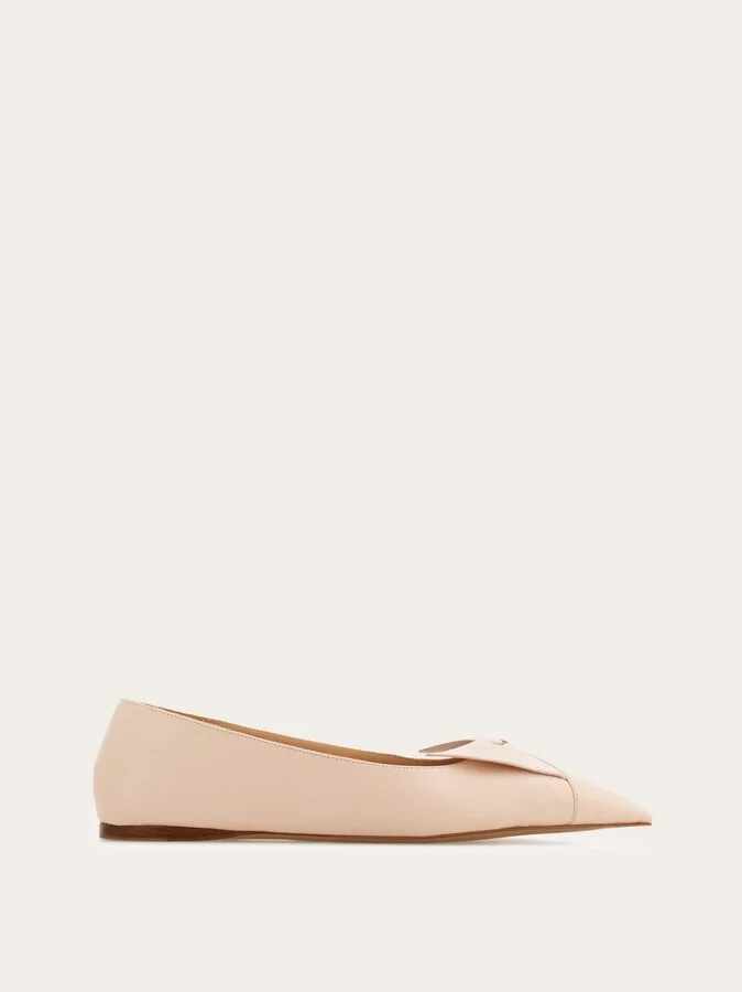 Ferragamo Women Soft bow ballet flat Pink