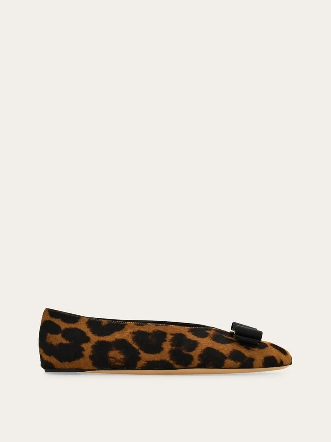 Ferragamo Women Vara bow ballet flat Multicolor