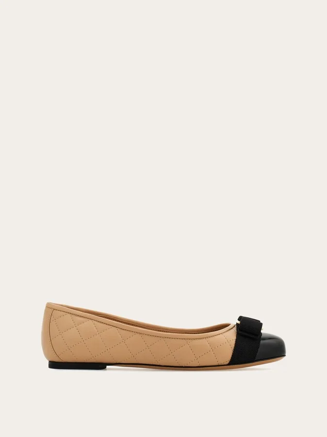 Ferragamo Women Varina ballet flat Beige