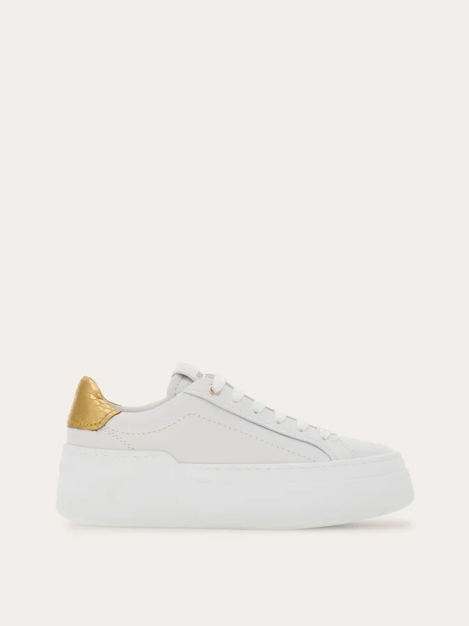 Ferragamo Women Wedge sneaker White