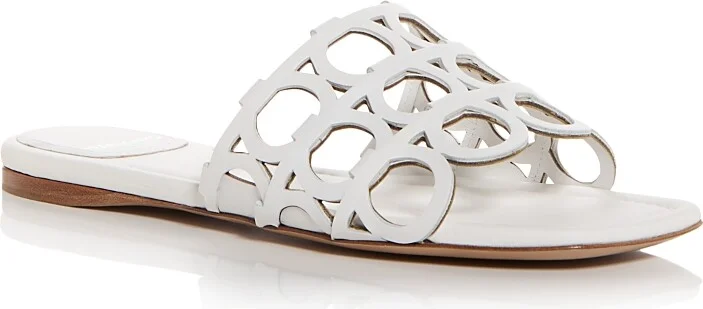 Ferragamo Women's Gancini Slide Sandals