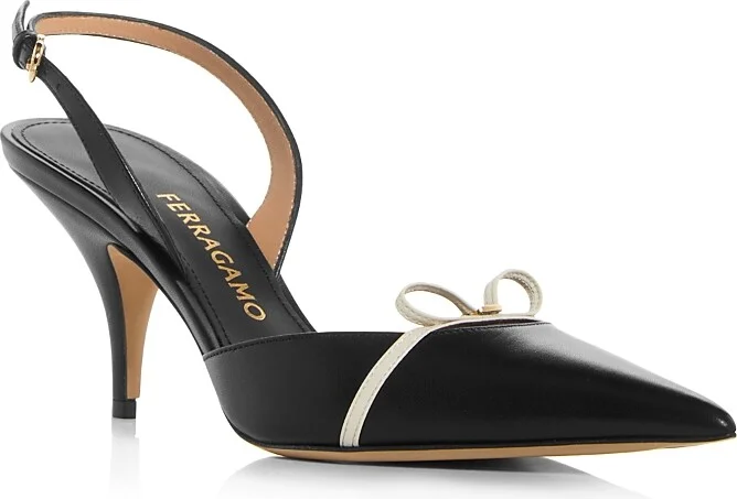 Ferragamo Women's Gylla 70 Slingback Pumps