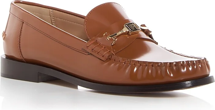 Ferragamo Women's Harry Logo Loafers
