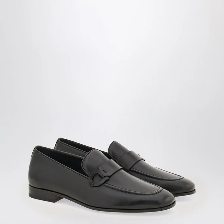 Ferragamo Women's Loafer With Gancini Logo