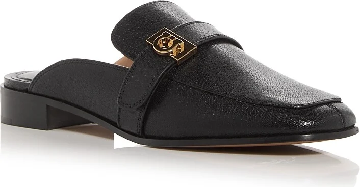 Ferragamo Women's Mavira Gancini Loafer Mules