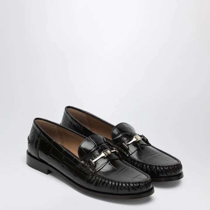 Ferragamo Women's Moccasin New Vara Chain
