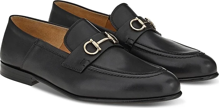 Ferragamo Women's Ottone Leather Loafers