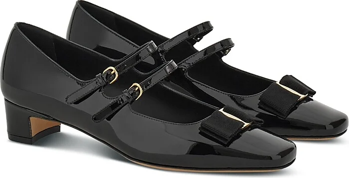 Ferragamo Women's Rivella Mary Jane Pumps