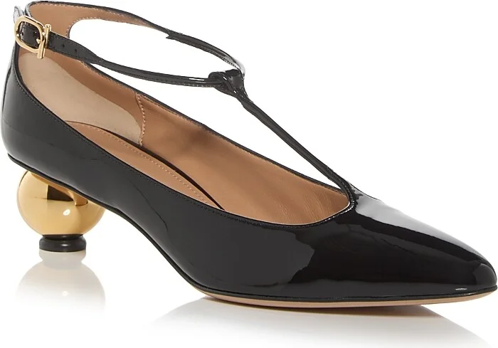 Ferragamo Women's Tania T Strap Pumps