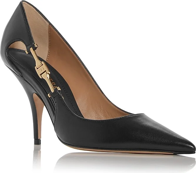 Ferragamo Women's Tulip Pointed Pumps