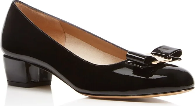 Nero/Gold Patent Leather