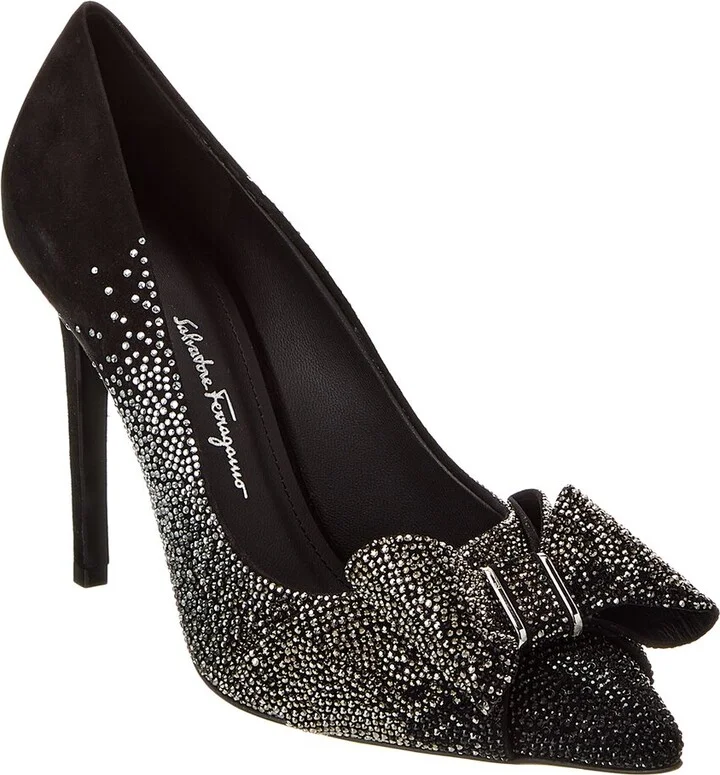 Ferragamo Zoey X5 Suede Pump