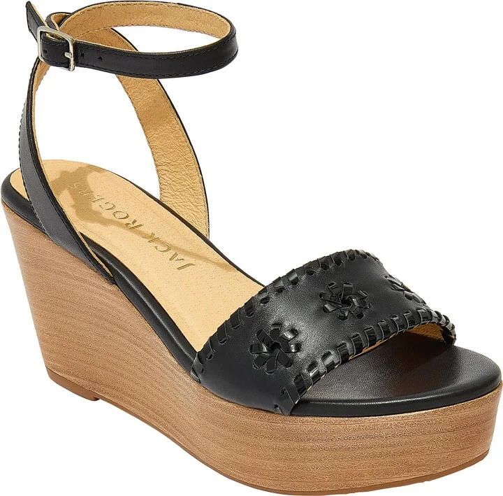 Ferry Stacked Platform Wedge Sandal