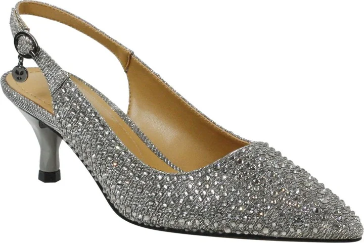 Pewter Glitter/ Rhinestones