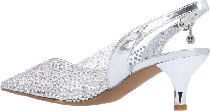 Ferryanne Slingback Pointed Toe Kitten Heel Pump - Image 2