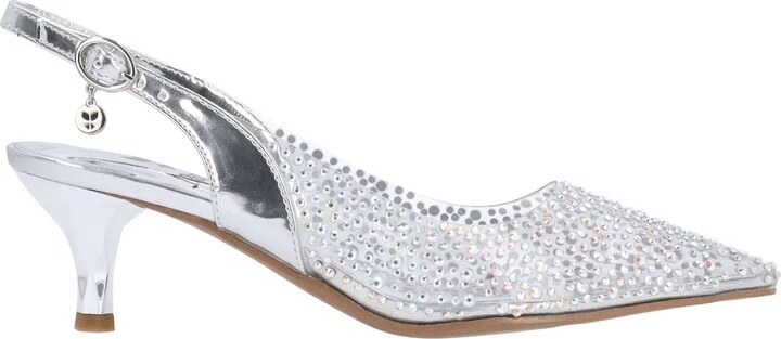 Ferryanne Slingback Pointed Toe Kitten Heel Pump - Image 3