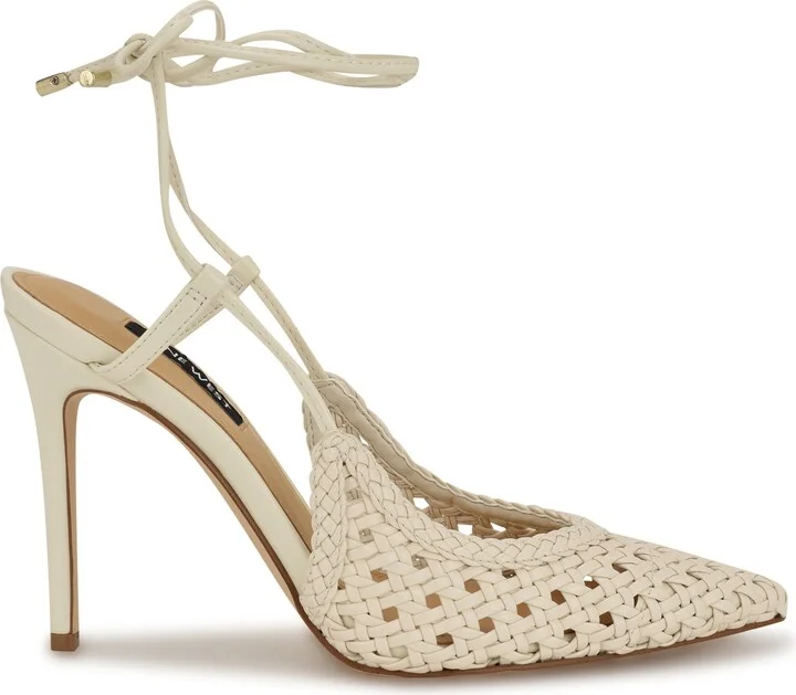 Fessla Ankle Wrap Pointed Toe Pump - Image 8