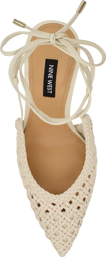 Fessla Ankle Wrap Pointed Toe Pump - Image 9