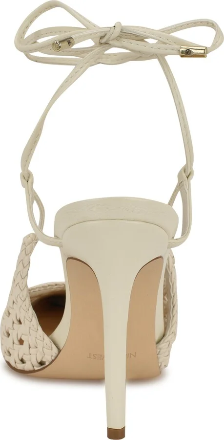 Fessla Ankle Wrap Pointed Toe Pump - Image 11
