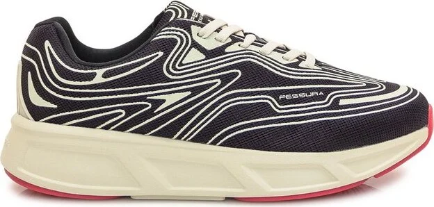Fessura Patterned Running Sneakers