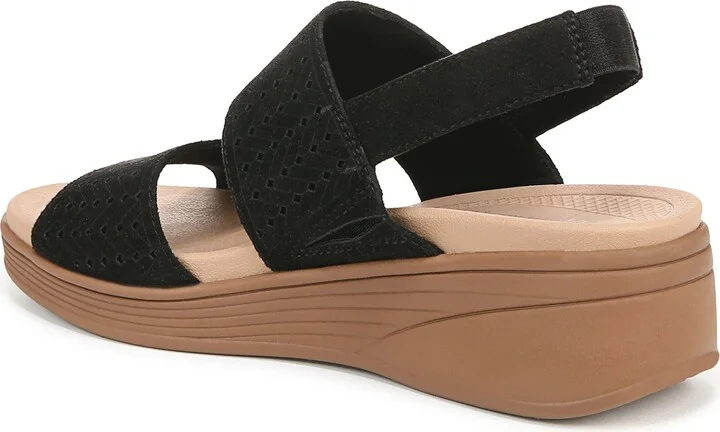 Festive Slingback Platform Wedge Sandal - Wide Width Available - Image 2