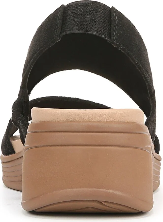 Festive Slingback Platform Wedge Sandal - Wide Width Available - Image 7