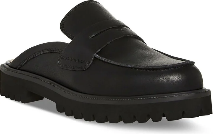 Fever Womens Comfort Insole Leather Loafers