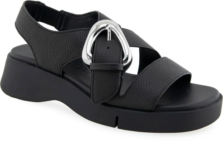 BLACK PEBBLED LEATHER