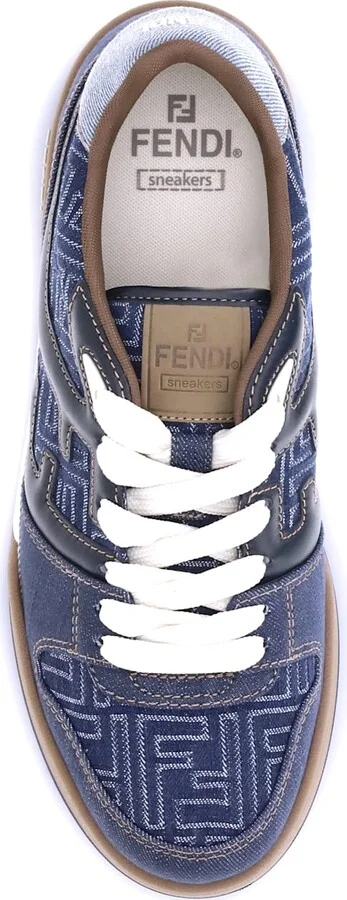Ff Denim Sneakers - Image 4