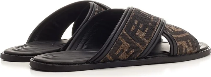 'ff' Flat Sandal - Image 3