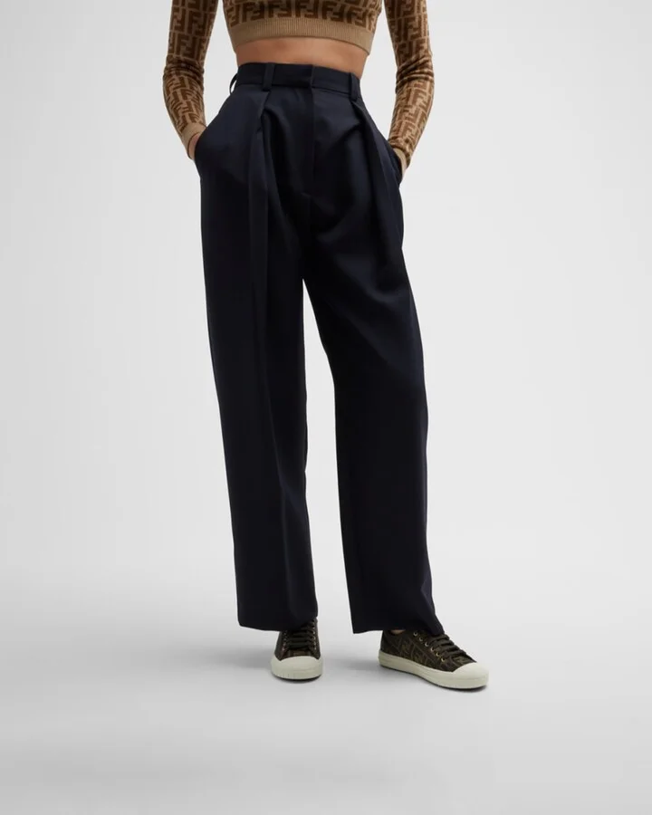 FF Jacquard Low-Top Sneakers - Image 5