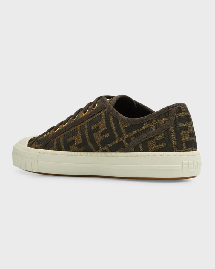 FF Jacquard Low-Top Sneakers - Image 7