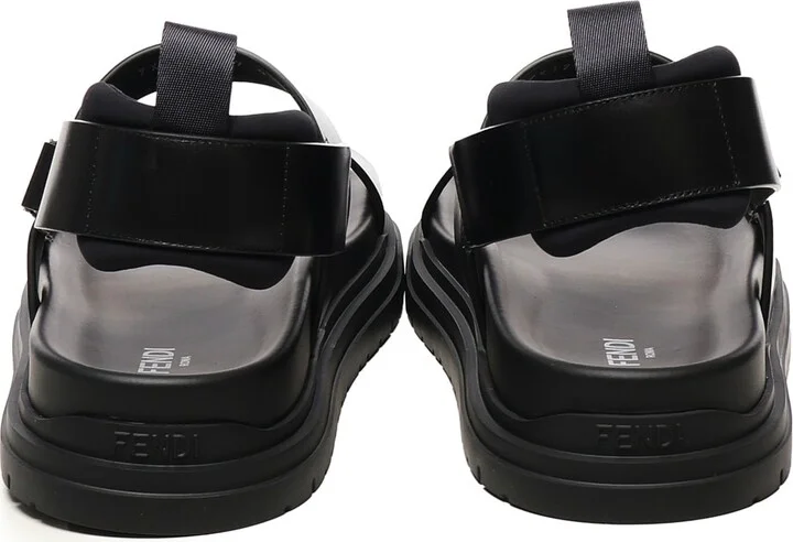 Ff Leather Sandals - Image 3