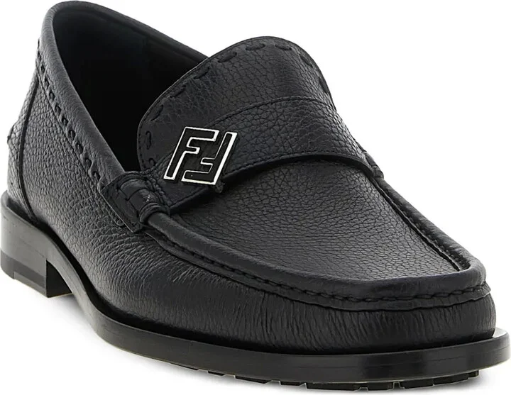 FF metal leather loafers - Image 2