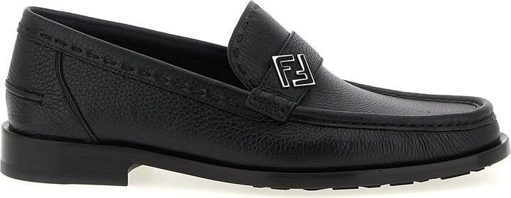 Ff Metal Loafers Black