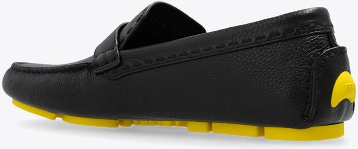 FF Squared Leather Loafers - Image 2