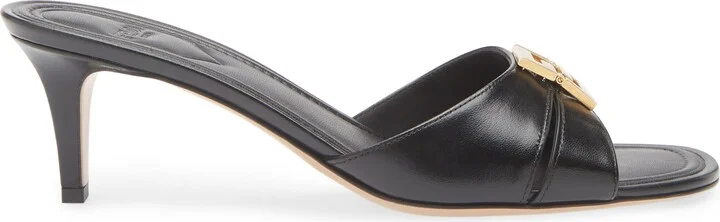 FFold Kitten Heel Slide Sandal - Image 3