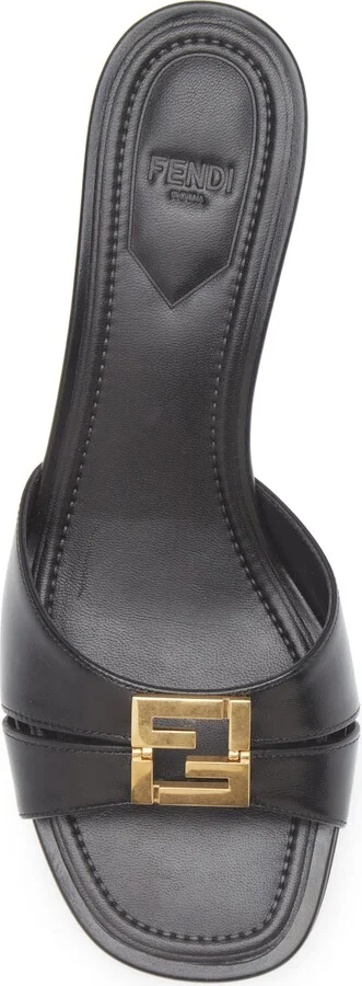 FFold Kitten Heel Slide Sandal - Image 5