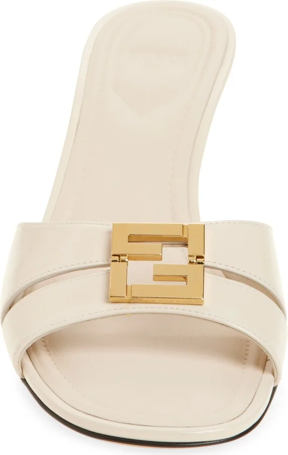 FFold Kitten Heel Slide Sandal - Image 10