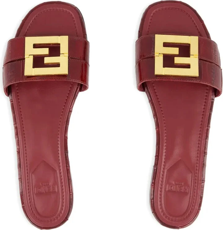 FFold logo flat sandals - Image 4